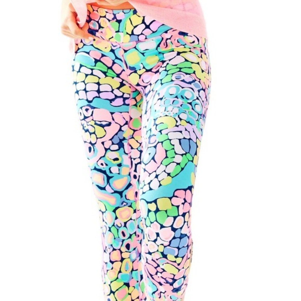 Lilly Pulitzer Leggings Luxletic Gypsy Jungle S